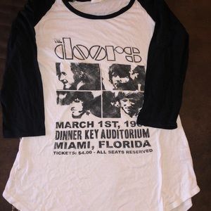 The Doors 3 quarter sleeve shirt